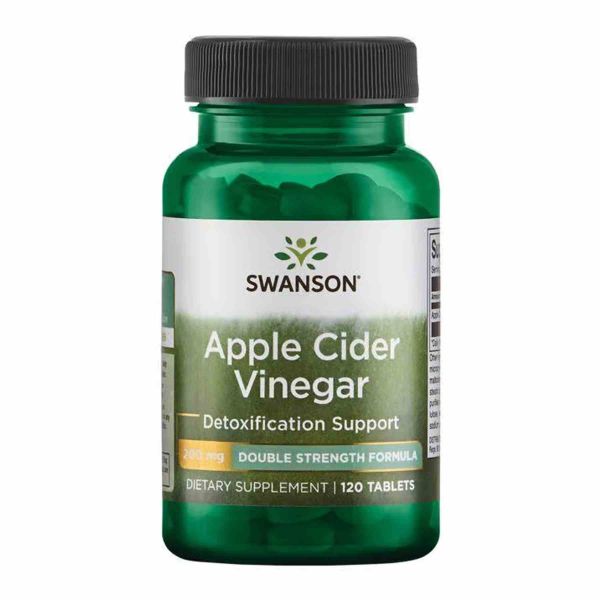 Яблучний уксус Swanson Apple Cider Vinegar - 120 tabs Яблучний уксус Swanson Apple Cider Vinegar - 120 tabs