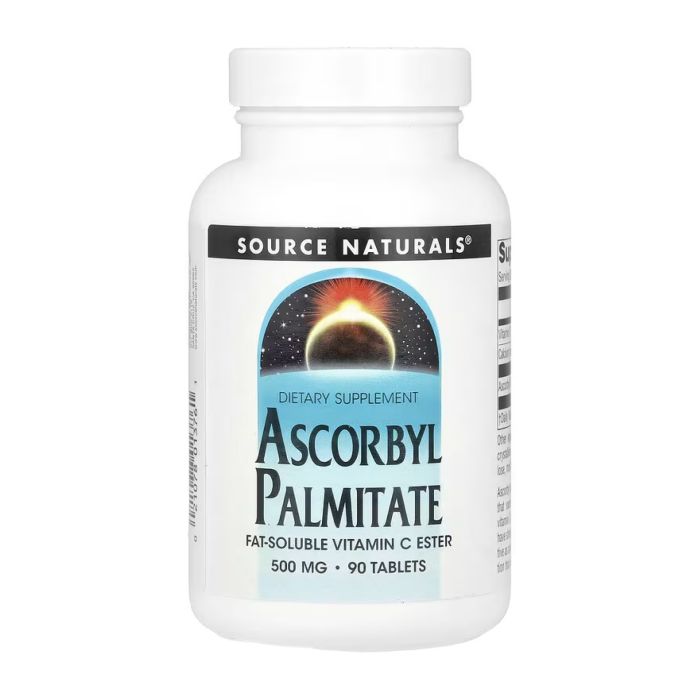 Ascorbyl Palmitate 500mg - 90 tabs (Затерта дата)