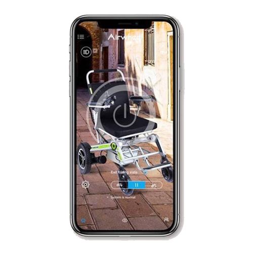 Складная электротележка с управлением 3 в 1 Airwheel H3T