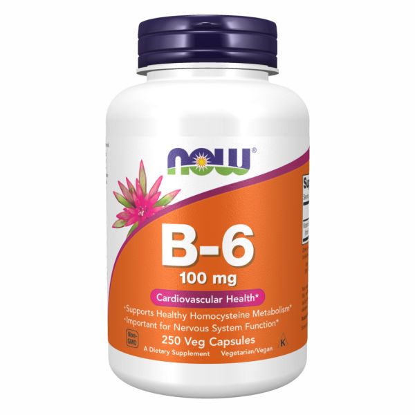 B-6 100mg - 250 vcaps B-6 100mg - 250 vcaps