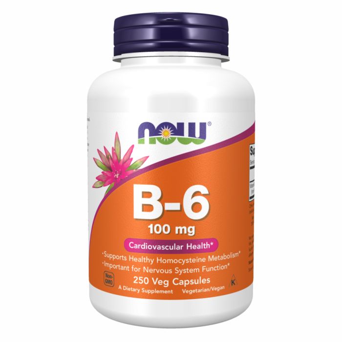 B-6 100mg - 250 vcaps