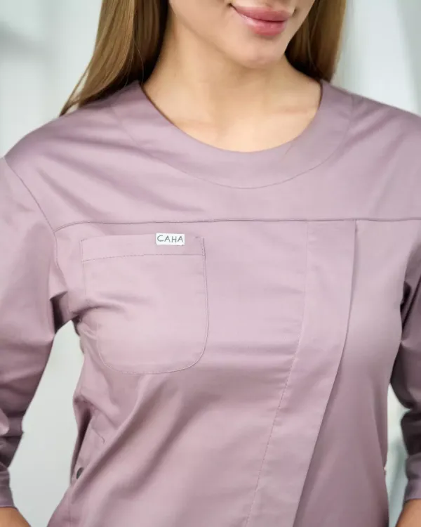 Венди Медицинский Костюм Темная пепельная роза