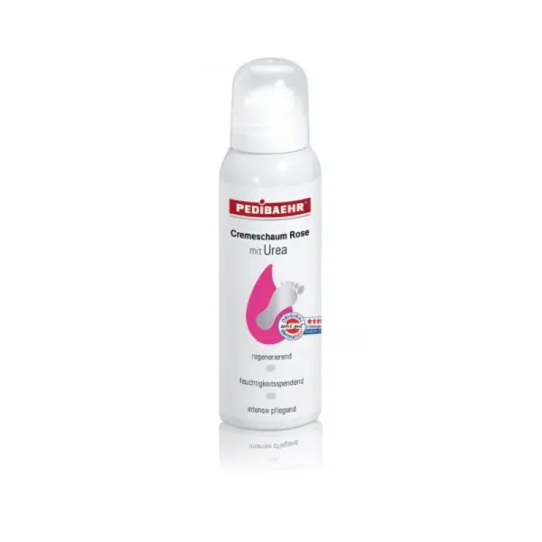 Крем-пінка для ніг з 10% сечовиною та рожевою олією Baehr Rose mit Urea 125 мл Крем-пінка для ніг з 10% сечовиною та рожевою олією Baehr Rose mit Urea 125 мл