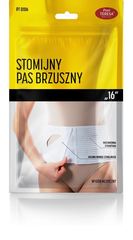 Бандаж для стоми Pani Teresa (PT 0106), 16 см Бандаж для стоми Pani Teresa (PT 0106), 16 см