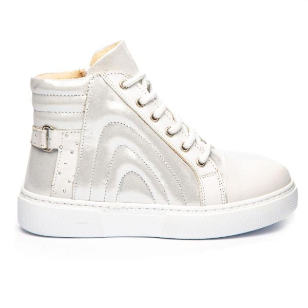 Черевики профілактичні дитячі, срібні (арт. LEO-1314), THEO LEO (Туреччина)