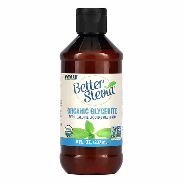 BetterStevia® Liquid, Organic Glycerite - 237ml (Затерта дата)