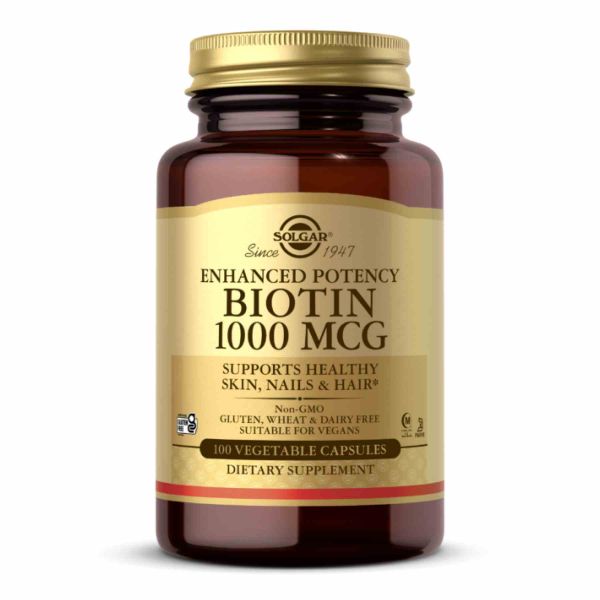 Biotin 1000 mcg - 100 vcaps Biotin 1000 mcg - 100 vcaps