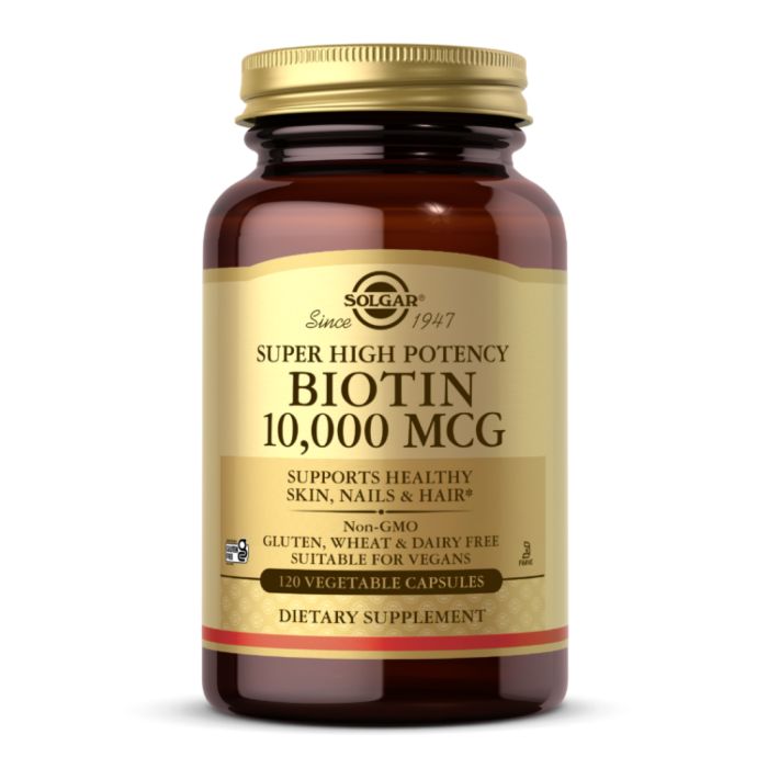 Solgar Biotin 10,000mcg - 120 vcaps