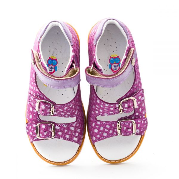 Босоніжки профілактичні для дівчинки (арт. LEO-891), THEO LEO (Туреччина)