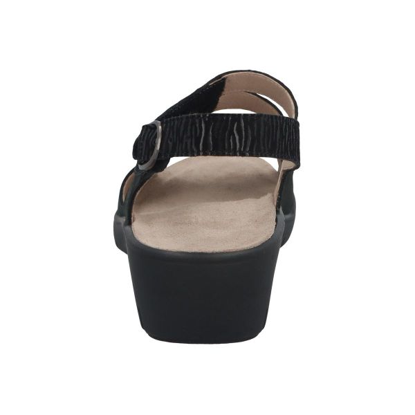 Босоніжки жіночі GINA, чорний (арт.7 24004 01237), Solidus (Німеччина)