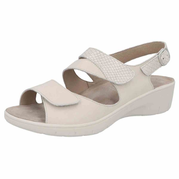 Босоножки женские GINA, молочный (арт.7 24004 20862), Solidus (Германия)