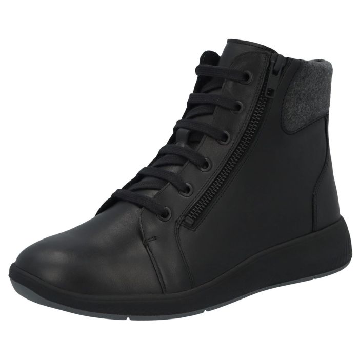 Черевики демісезонні жіночі Kalea, чорний (арт. 7 65018 20853), Solidus (Німеччина)