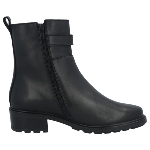 Черевики демісезонні жіночі Kiki, чорні, 7 69038 01006, Solidus (Німеччина)