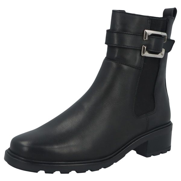 Черевики демісезонні жіночі Kiki, чорні, 7 69038 01006, Solidus (Німеччина)