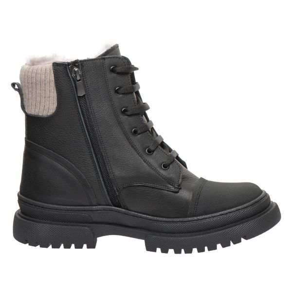 Черевики дитячі профілактичні зимові, чорні (арт.LEO-1942KR), Theo Leo (Туреччина)