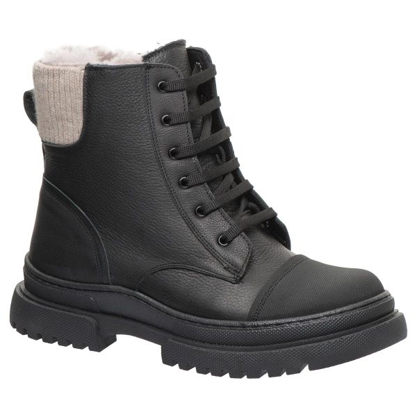 Черевики дитячі профілактичні зимові, чорні (арт.LEO-1942KR), Theo Leo (Туреччина)