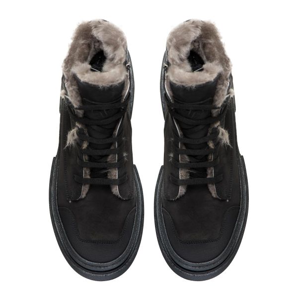 Черевики дитячі профілактичні зимові, чорні (арт.LEO-3295KR), Theo Leo (Туреччина)