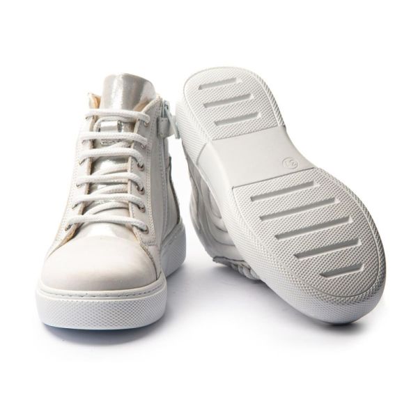 Черевики профілактичні дитячі, срібні (арт. LEO-1314), THEO LEO (Туреччина)