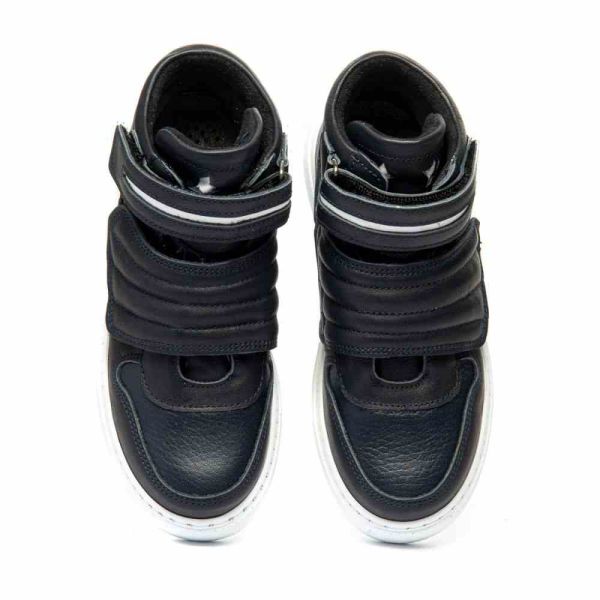 Черевики профілактичні дитячі, чорний/синій (арт. LEO-1342), THEO LEO (Туреччина)