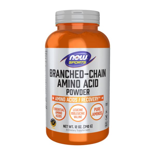 BCAA Powder NOW® – Чисті амінокислоти для м'язового відновлення та сили - 340g BCAA Powder NOW® – Чисті амінокислоти для м'язового відновлення та сили - 340g
