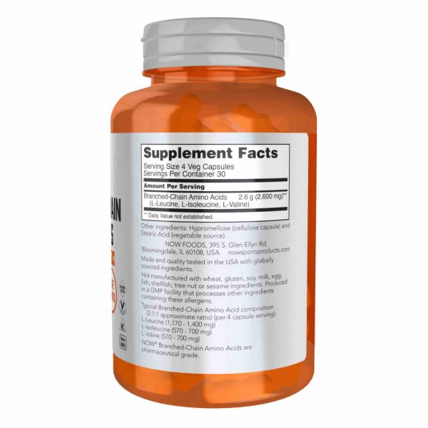 Branched-Chain Amino Acids - 240 vcaps