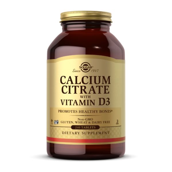 Calcium Citrate with Vitamin D3 - 240 tabs Calcium Citrate with Vitamin D3 - 240 tabs