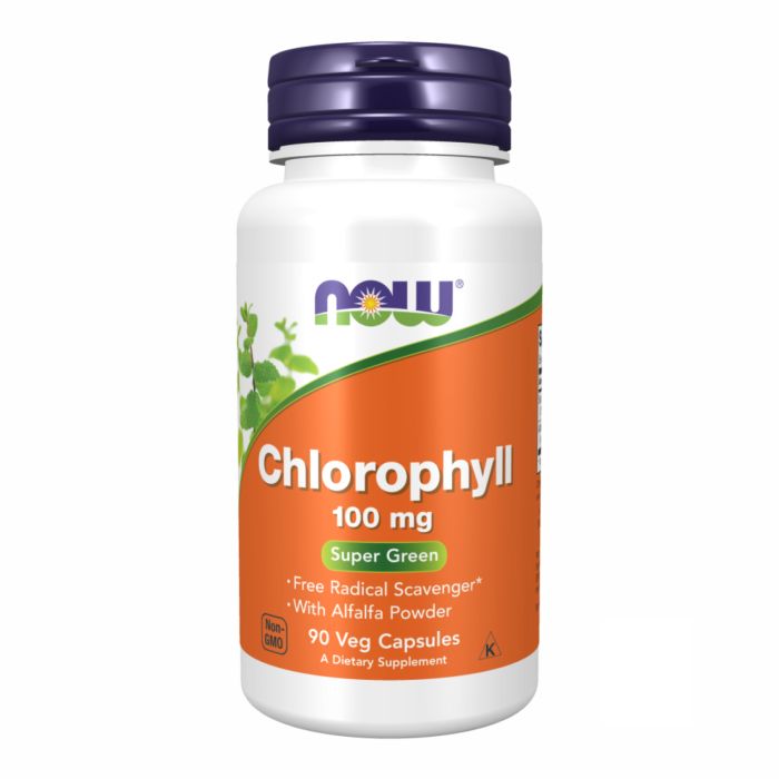 Chlorophyll 100 mg - 90 vcaps (Пошкоджена етикетка)