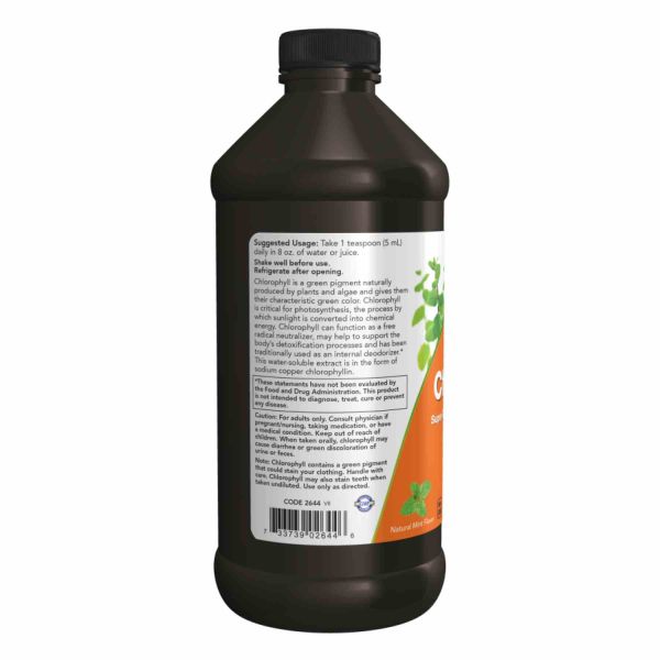 Chlorophyll Liquid Mint - 16 oz (Пошкоджена банка)