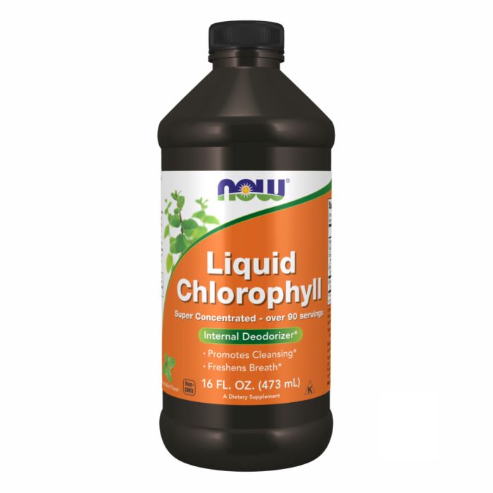 Chlorophyll Liquid Mint - 16 oz (Пошкоджена банка)
