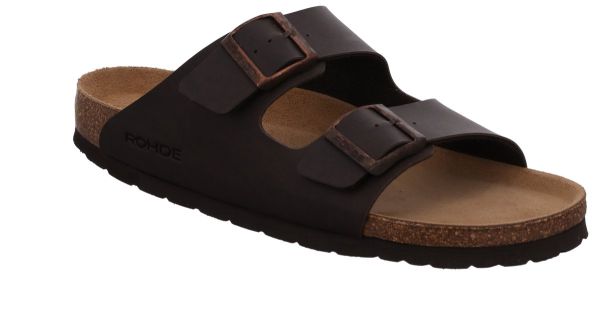 Чоловічі шльопанці Grado темно-коричневий ROHDE(НІМЕЧЧИНА) Чоловічі шльопанці Grado темно-коричневий ROHDE(НІМЕЧЧИНА)