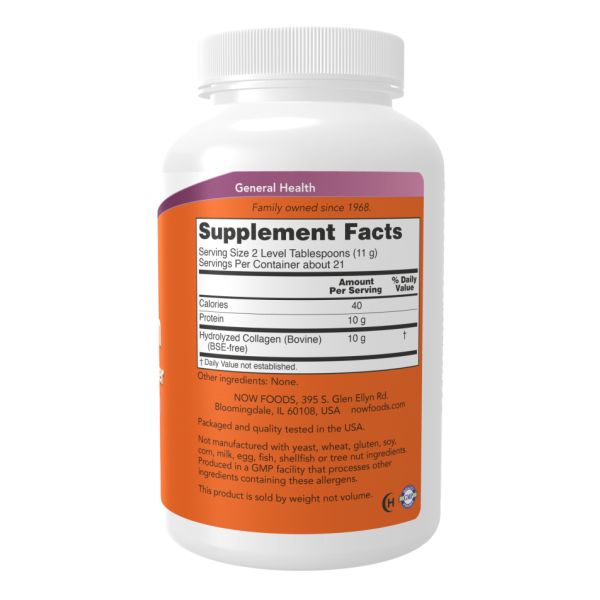 Collagen Peptides Powder – 227 г | Поддержка суставов, костей и кожи