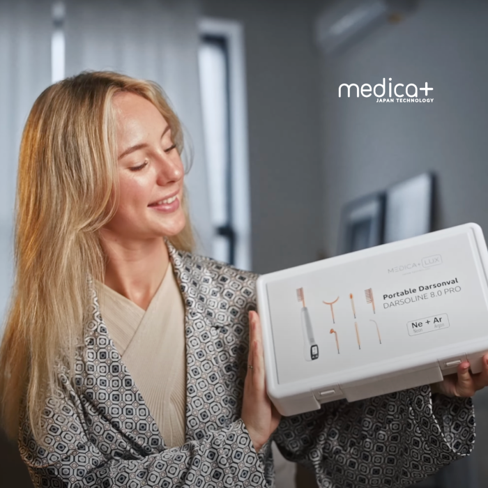 Апарат Дарсонваль Medica+ Lux Darsoline 8.0