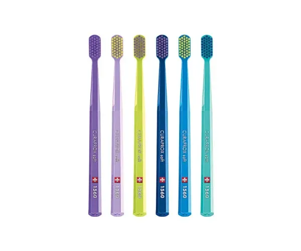 Зубная щетка Curaprox 1560 Soft полиэтиленовая упаковка d 0.15мм