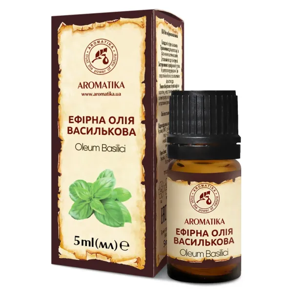 Ефірна олія василькова 5 мл Ароматика