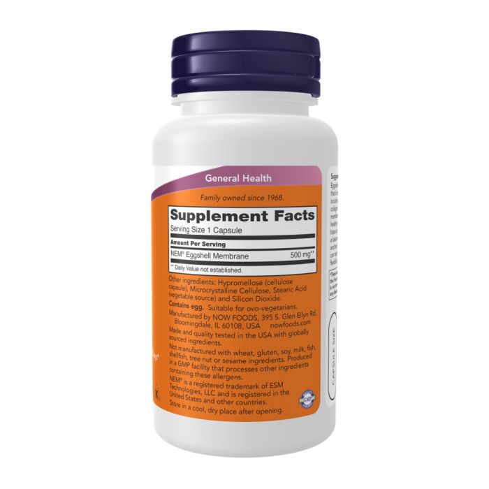  NOW® Joint Support with NEM – підтримка суглобів з мембраною яєчної шкаралупи 500mg - 60 caps