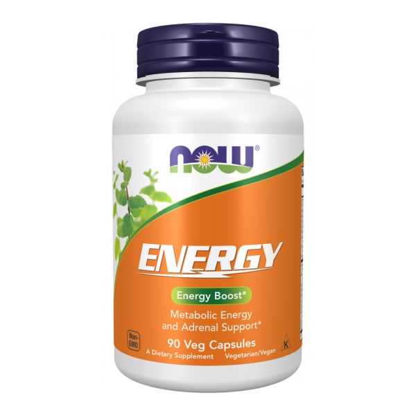 NOW® Energy – Натуральная энергия с витаминами B, женьшенем и родиолой - 90 vcaps NOW® Energy – Натуральная энергия с витаминами B, женьшенем и родиолой - 90 vcaps