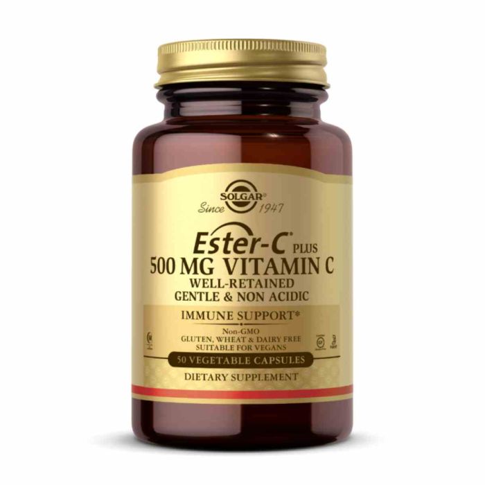 Ester-C® Plus 500 mg Vitamin C - 100 vcaps Ester-C® Plus 500 mg Vitamin C - 100 vcaps