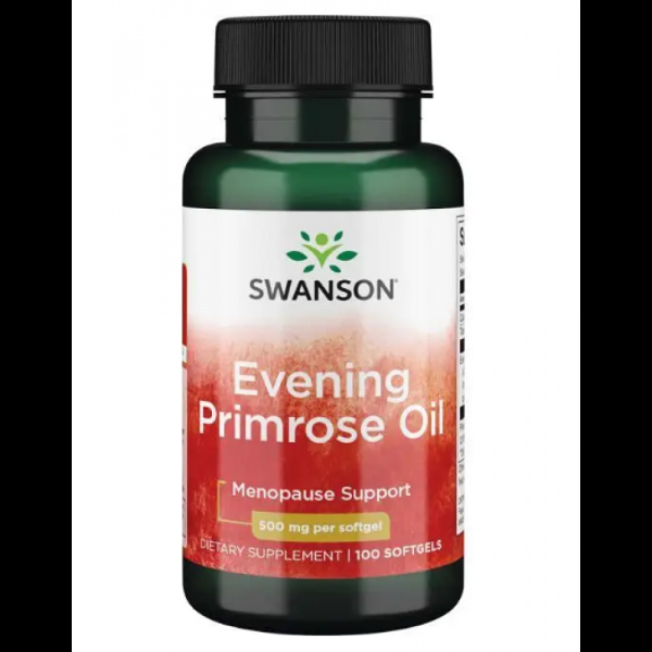 Олія примули вечірньо Evening Primrose Oil 500mg Swanson - 100 softgels