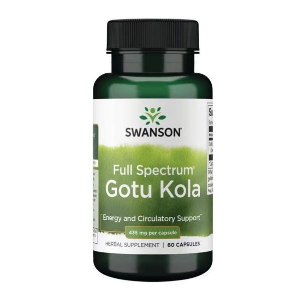 Натуральні добавки та екстракти Swanson Full Spectrum Gotu Kola 435mg - 60 caps Натуральні добавки та екстракти Swanson Full Spectrum Gotu Kola 435mg - 60 caps