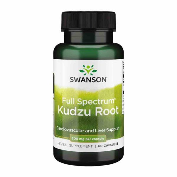 Swanson, Full Spectrum® корень кудзу, 500 мг – поддержка сердца, печени - 60 caps Swanson, Full Spectrum® корень кудзу, 500 мг – поддержка сердца, печени - 60 caps