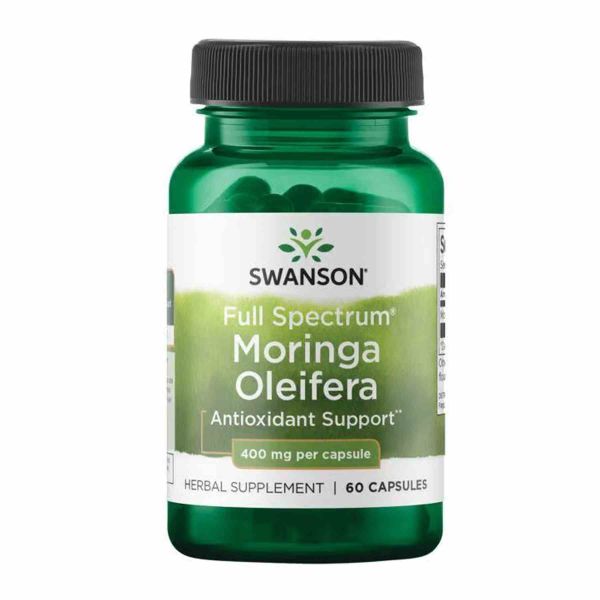 Морінга Swanson  Full Spectrum Moringa Oleifera 400mg - 60 caps Морінга Swanson  Full Spectrum Moringa Oleifera 400mg - 60 caps