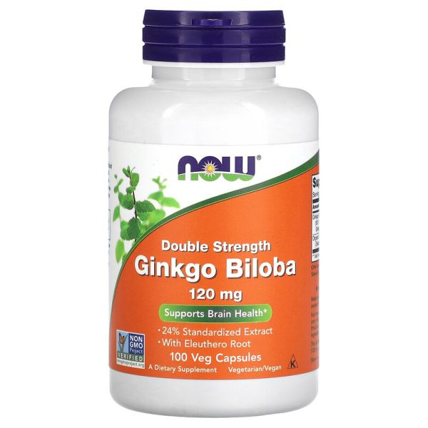 Ginkgo Biloba 120mg - 100 vcaps (Пошкоджена банка) Ginkgo Biloba 120mg - 100 vcaps (Пошкоджена банка)