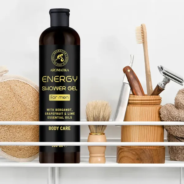 Гель для душу «Energy» для чоловіків 500 мл Ароматика