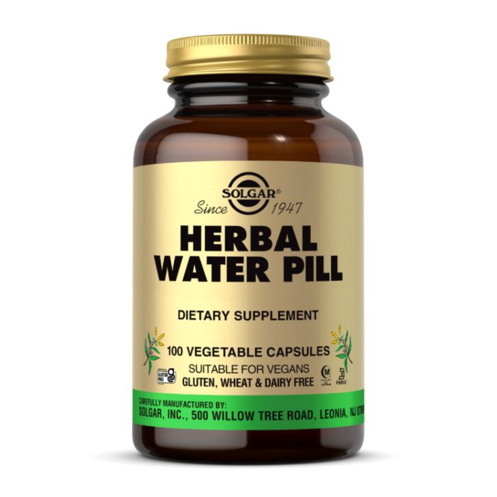 Solgar,Сечогінний засіб, Herbal Water Pill - 100 vcaps