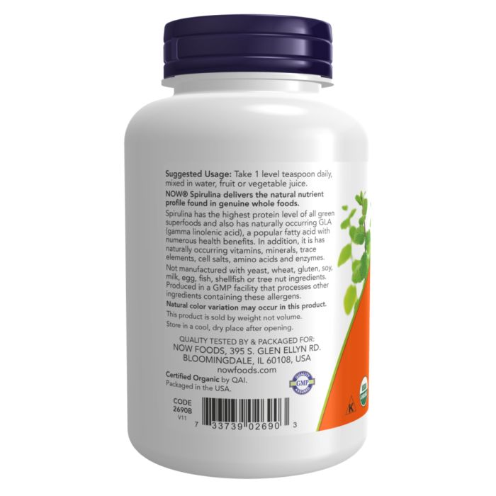Organic Spirulina Powder - 113g
