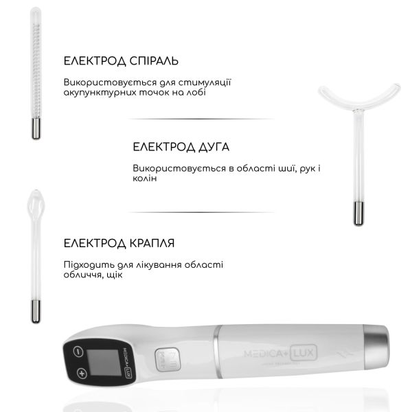 Апарат Дарсонваль MEDICA+ Lux Darsoline 8.0 Case (Japan)