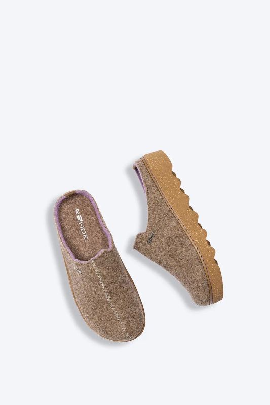 Жіночі сабо Foggia-D бежевий 6120 17 ROHDE (НІМЕЧЧИНА)