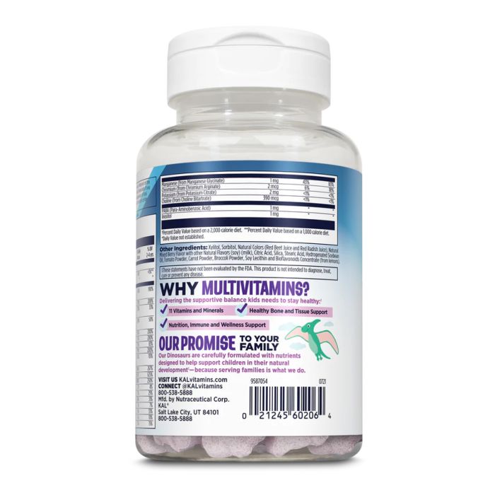MultiSaurus - 90 сhewable Berry Grape Orange
