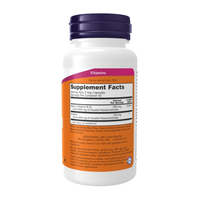 Flush-Free Niacin 250mg - 180 vcaps