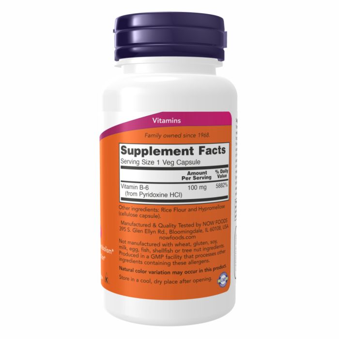 B-6 100mg - 250 vcaps